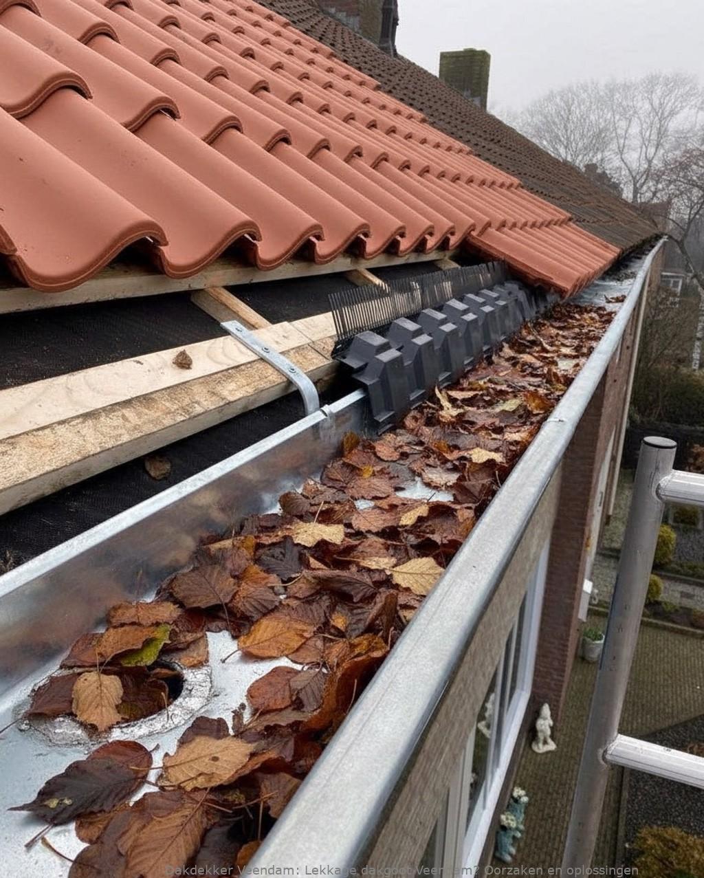 Lekkage Dakgoot Veendam 1