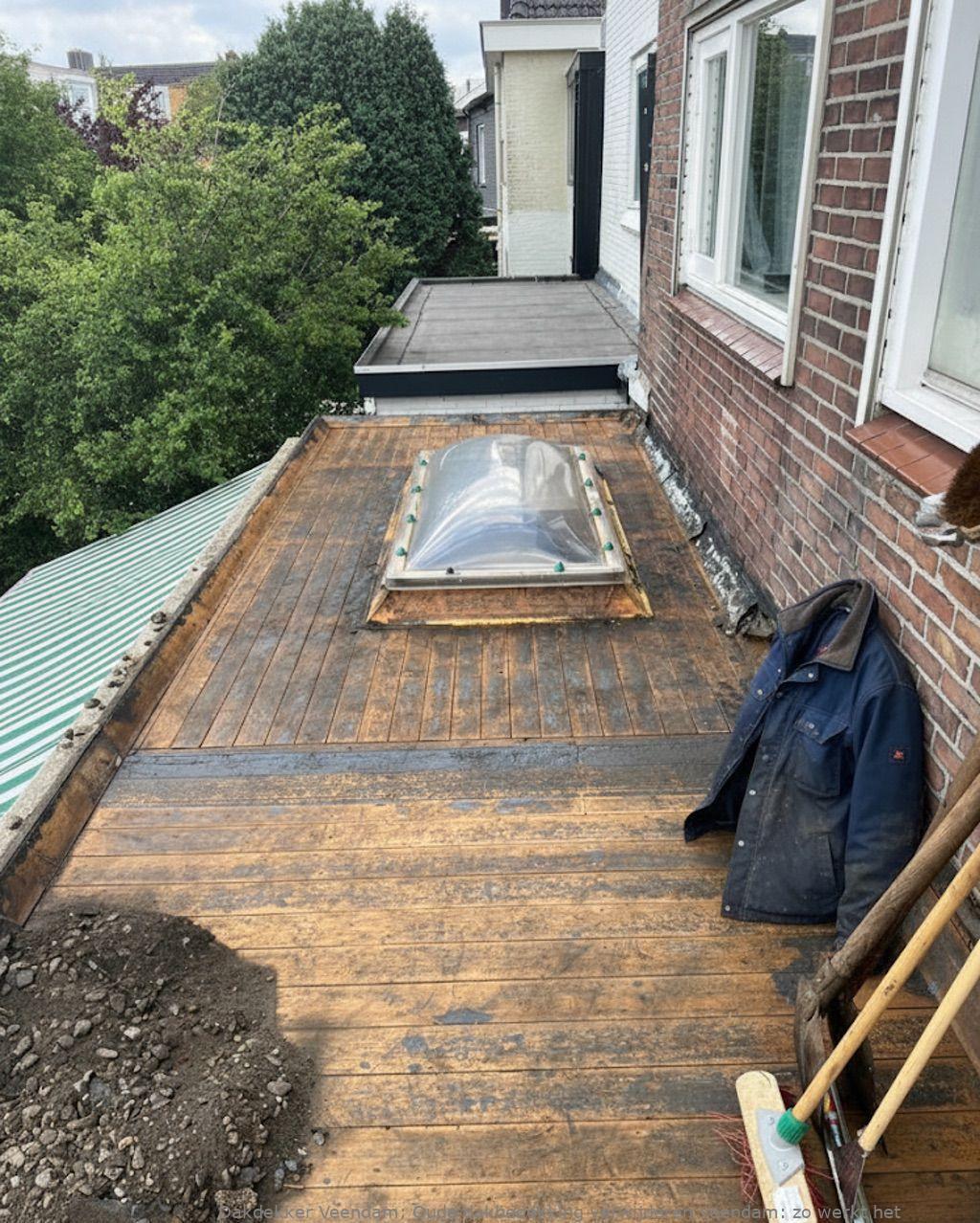 Oude Dakbedekking Verwijderen Veendam